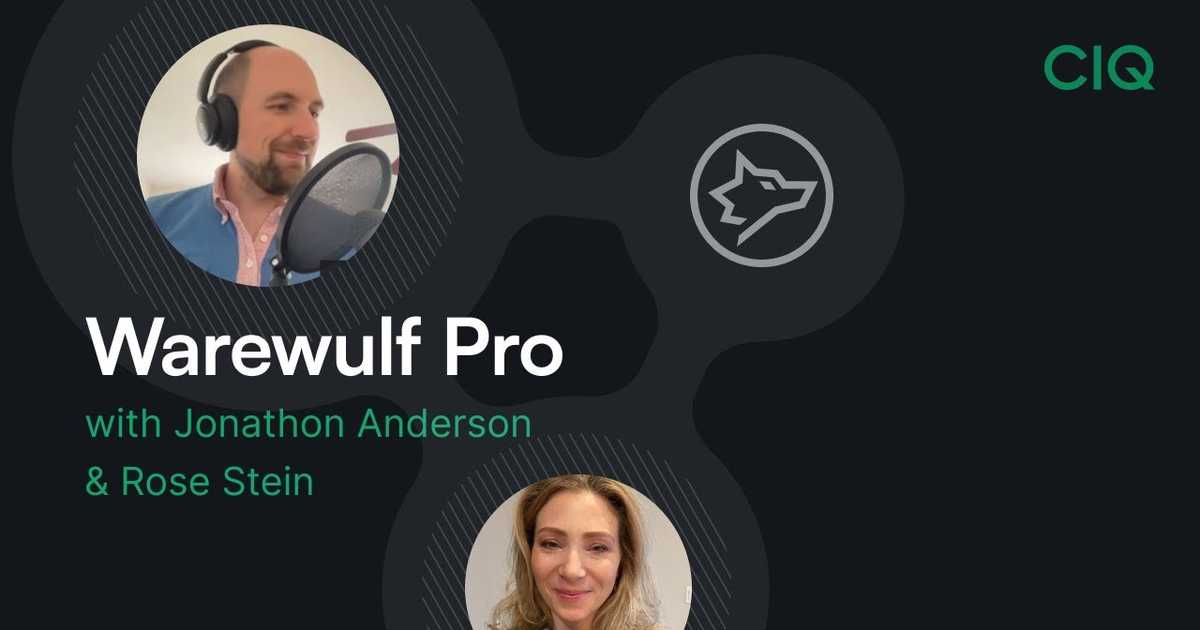 Next-Generation Cluster Management: How Warewulf Pro is Transforming HPC Operations webinar poster