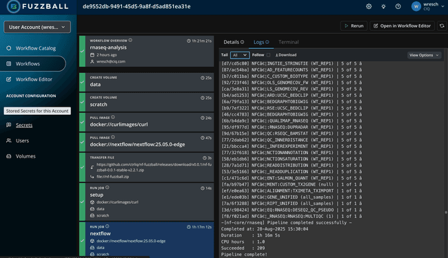 Nextflow pipeline complete